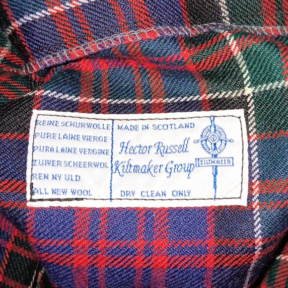 Hector Russell vintage wool kilt EUC - Picture 2 of 3